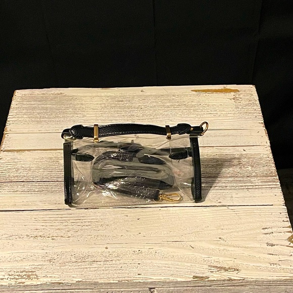 Handbags - Clear stadium purse with adjustable strap